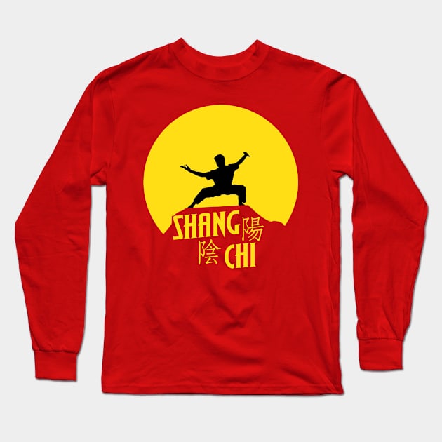 Shang Chi - The Master of Kung Fu Long Sleeve T-Shirt by woodsman